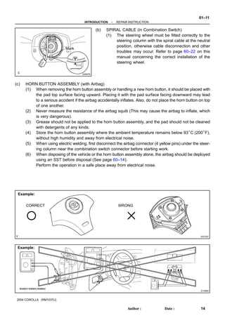 2004 toyota corolla repair manual