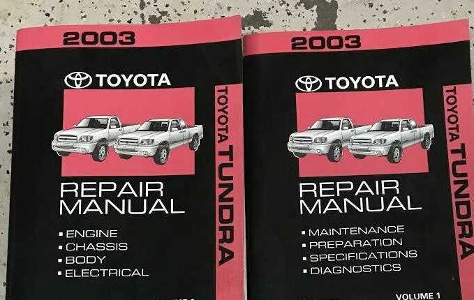 2004 toyota tundra repair manual