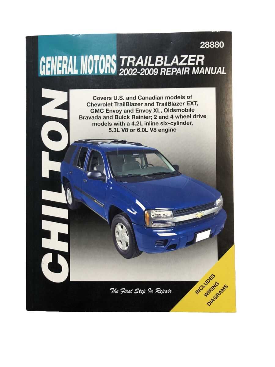 2004 chevy trailblazer repair manual