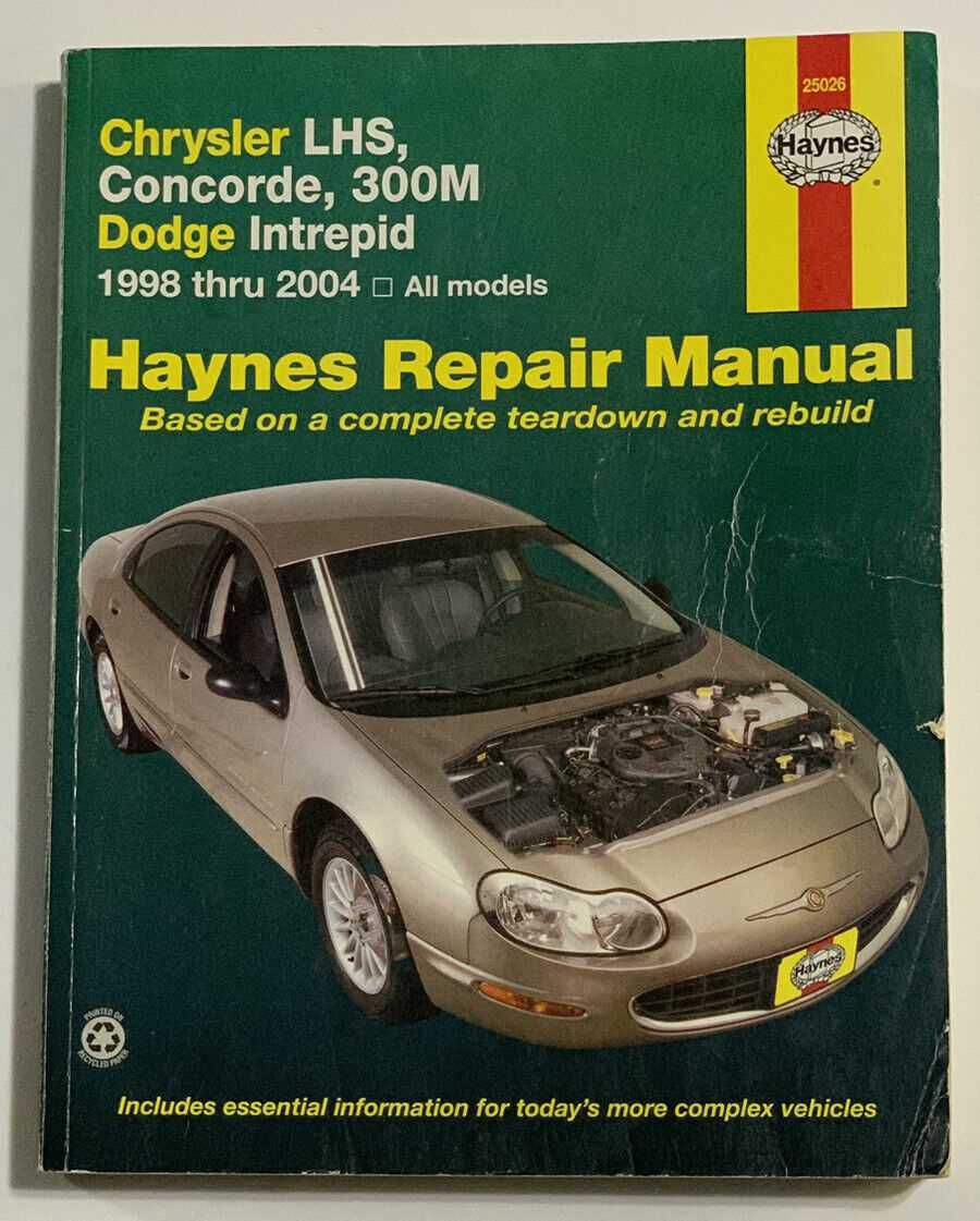 2004 dodge intrepid repair manual