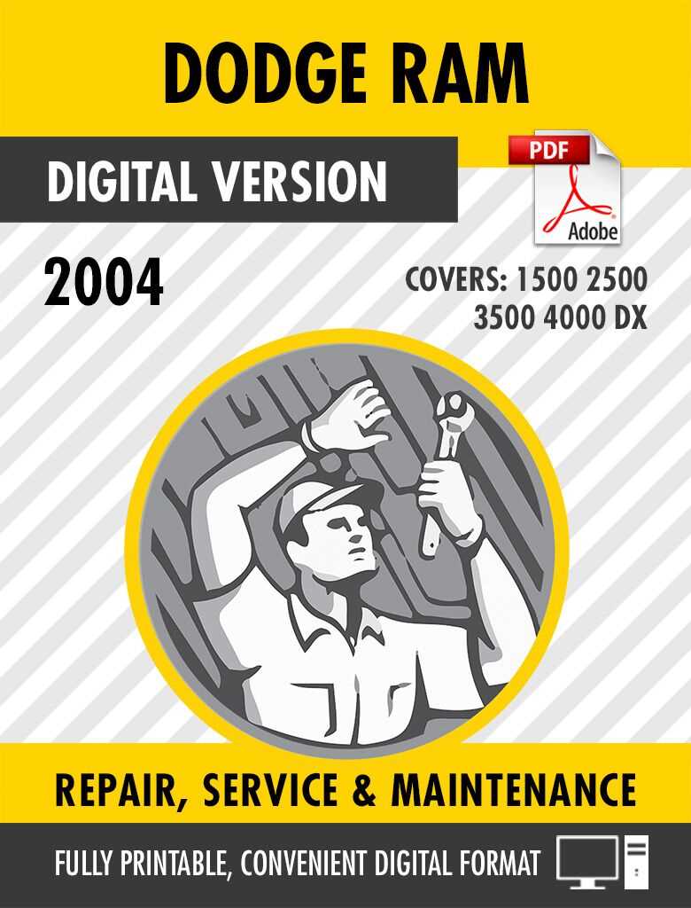 2004 dodge ram 3500 repair manual