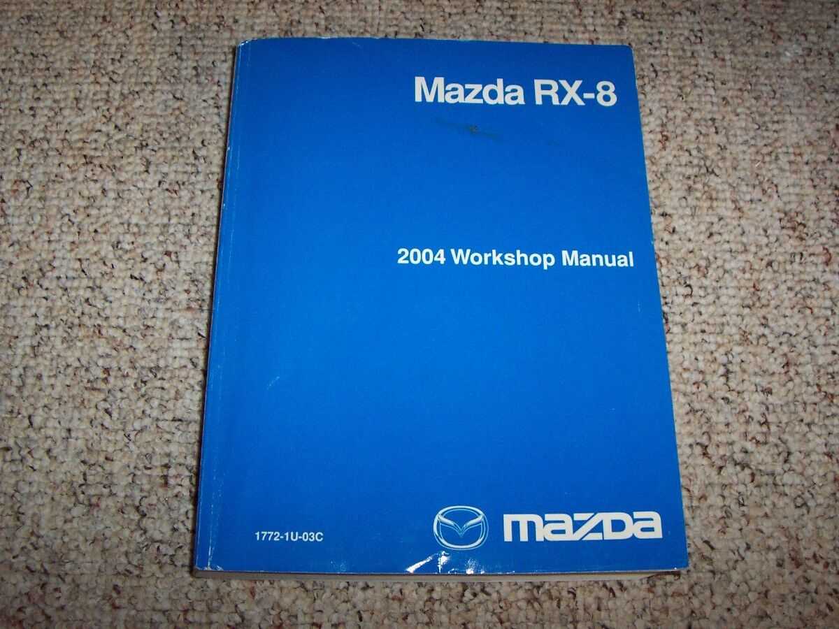 2004 mazda rx8 repair manual