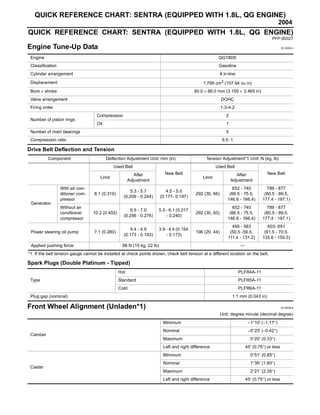 2004 nissan sentra repair manual