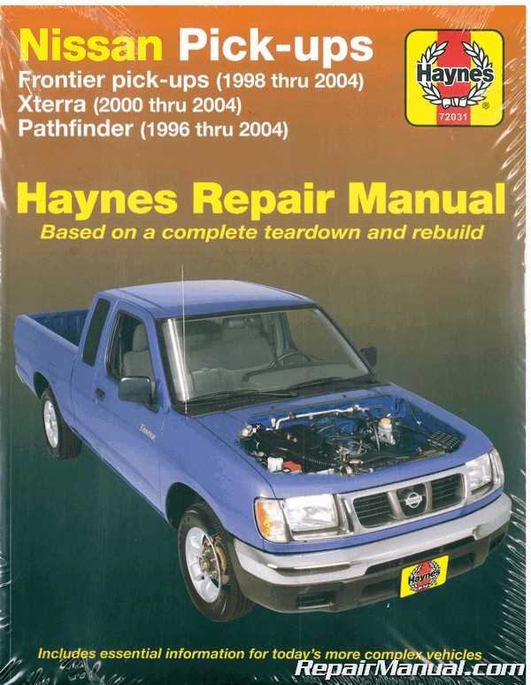 2004 nissan xterra repair manual