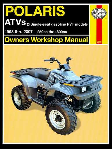 2004 polaris sportsman 700 repair manual