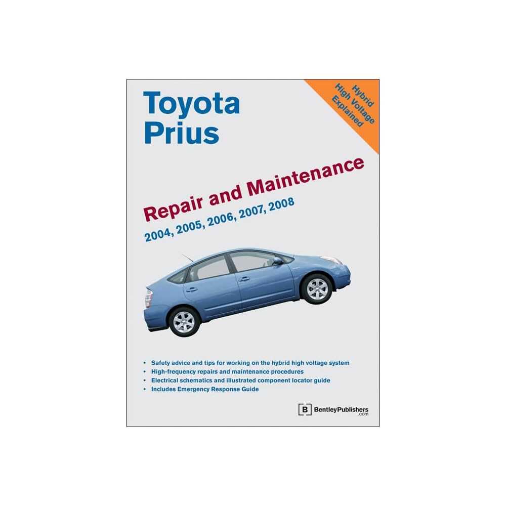 2004 prius repair manual