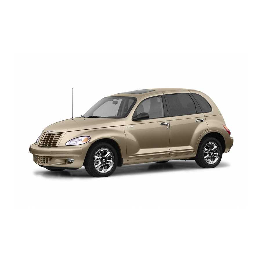 2004 pt cruiser repair manual