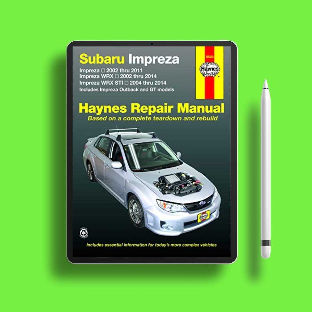 2004 subaru impreza repair manual