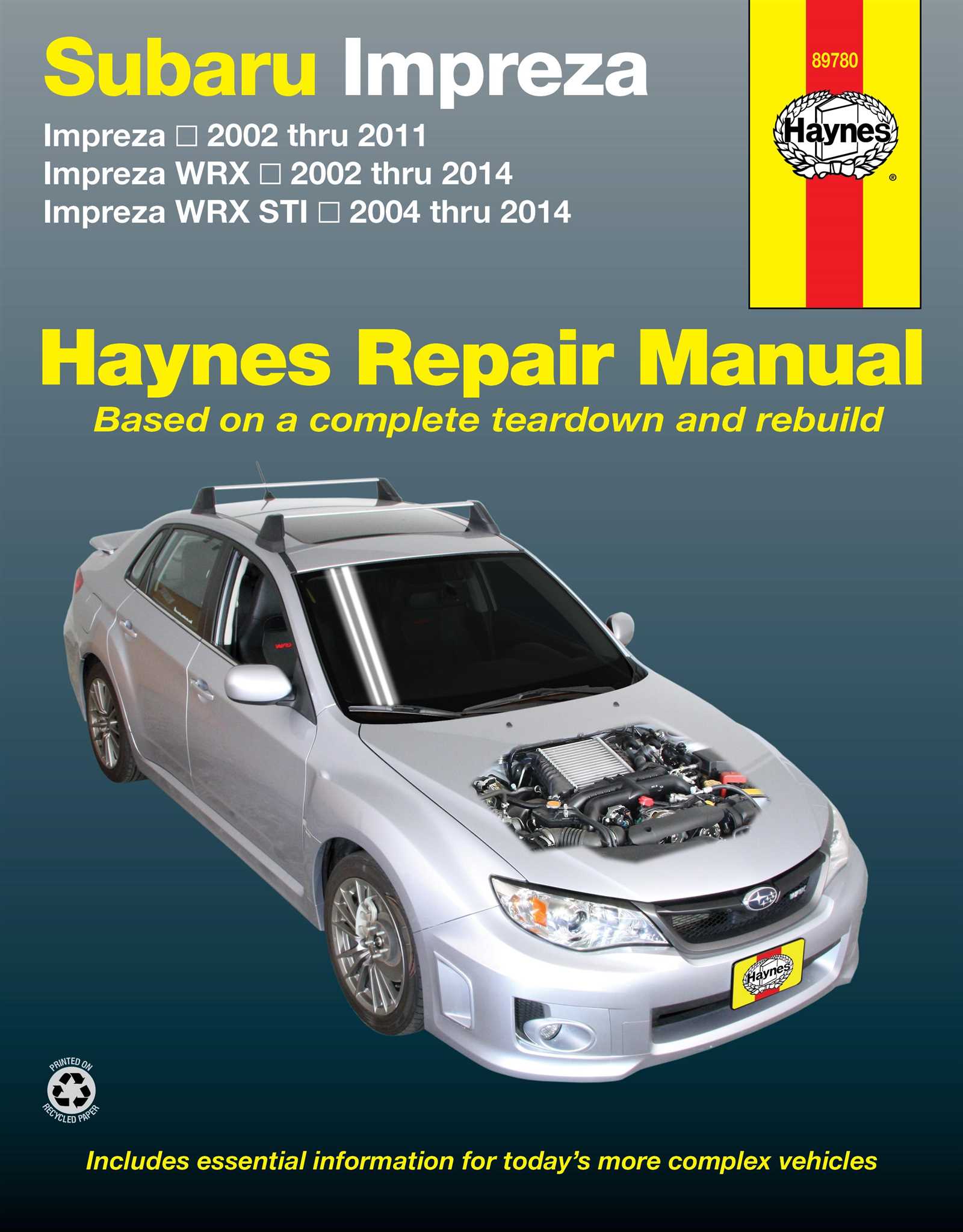 2004 subaru impreza repair manual