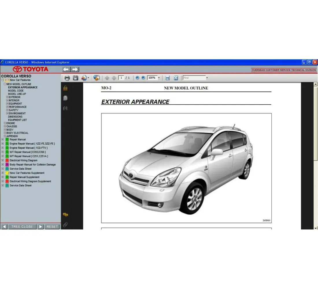 2004 toyota corolla repair manual