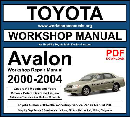 2004 toyota sienna repair manual