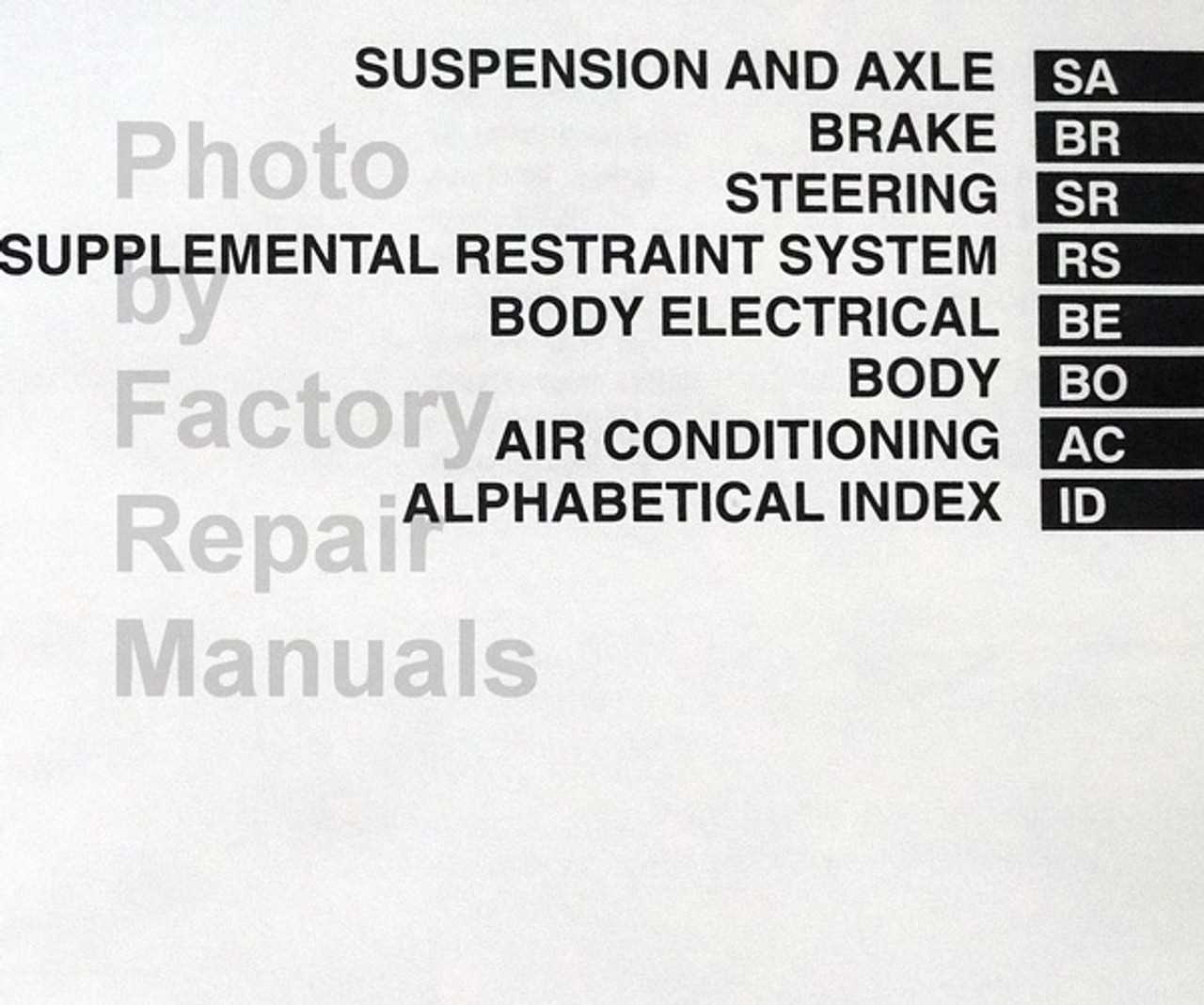 2004 toyota tundra repair manual