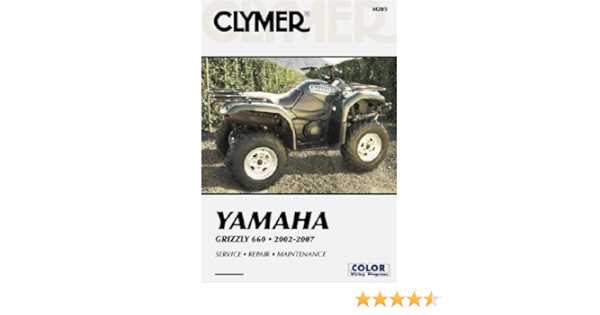 2004 yamaha grizzly 660 repair manual