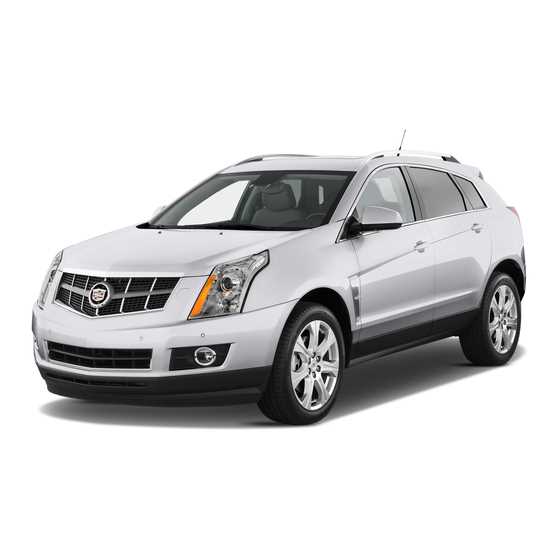 2005 cadillac srx repair manual