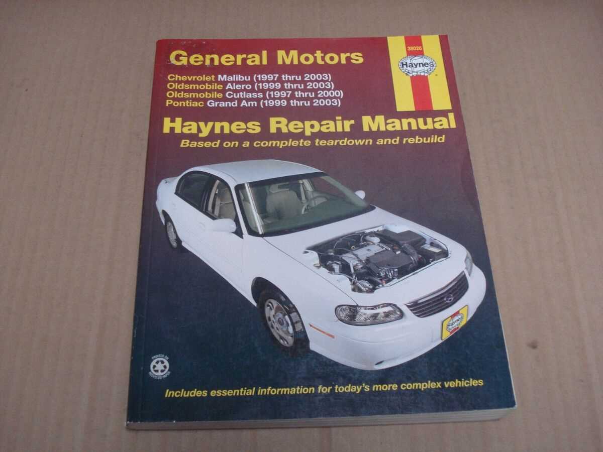 2005 chevrolet malibu repair manual