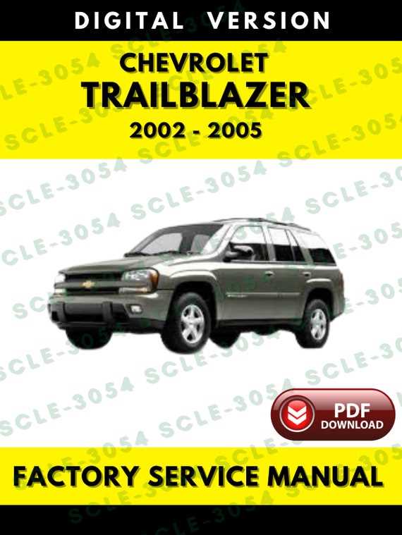 2005 chevy trailblazer repair manual