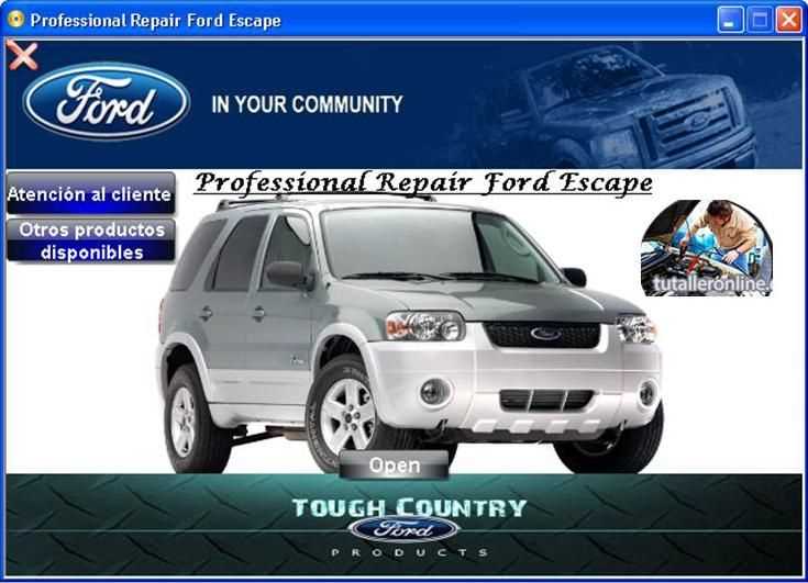 2005 ford escape repair manual