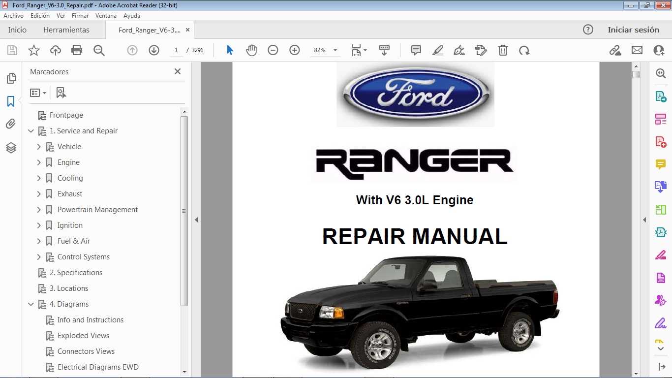 2005 ford ranger repair manual