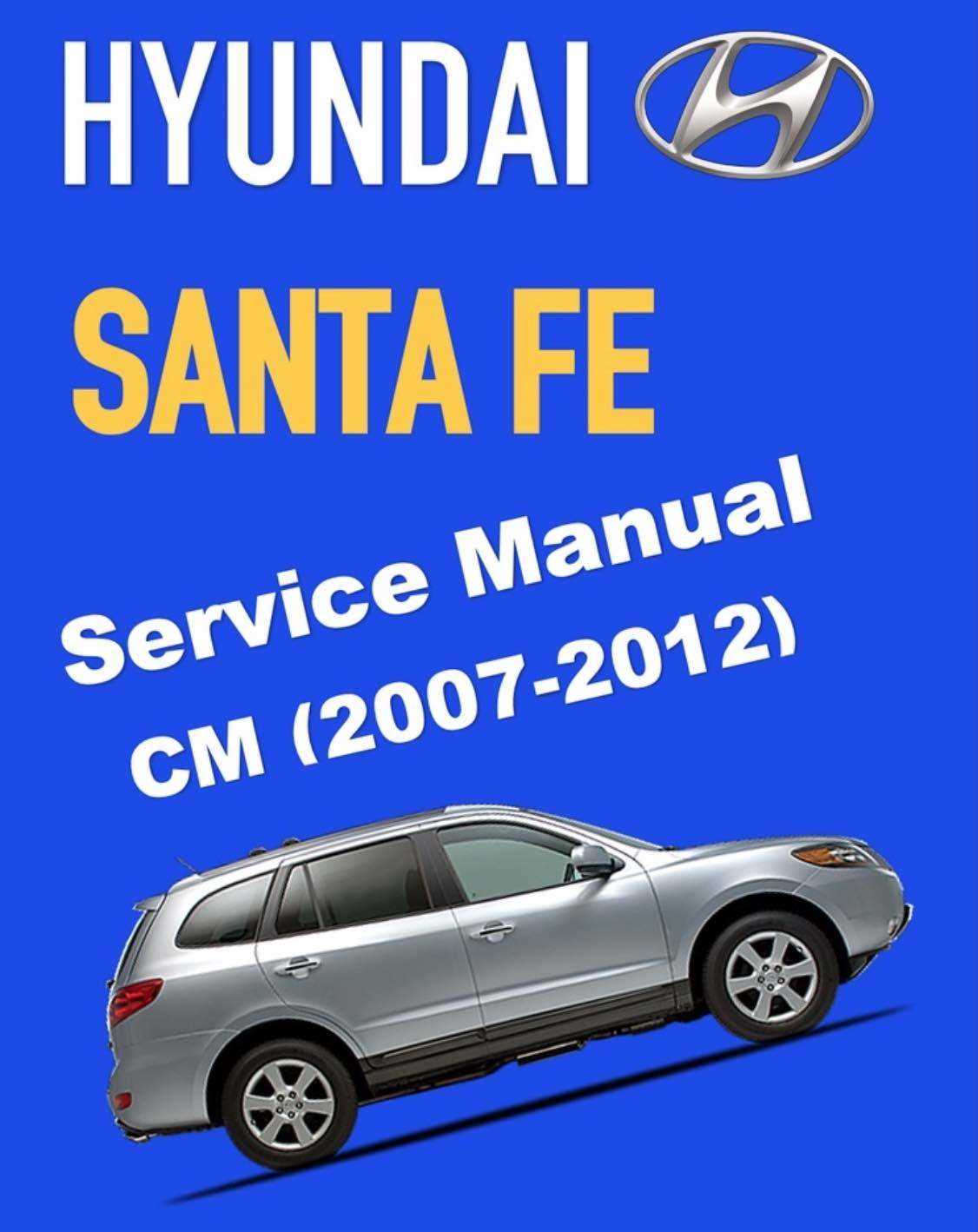 2005 hyundai santa fe repair manual