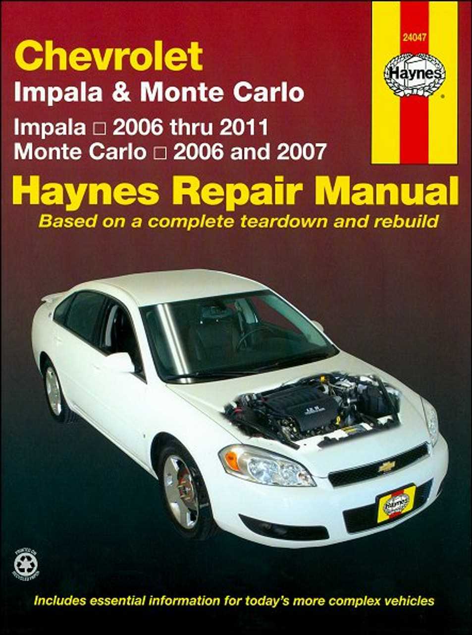 2005 monte carlo repair manual