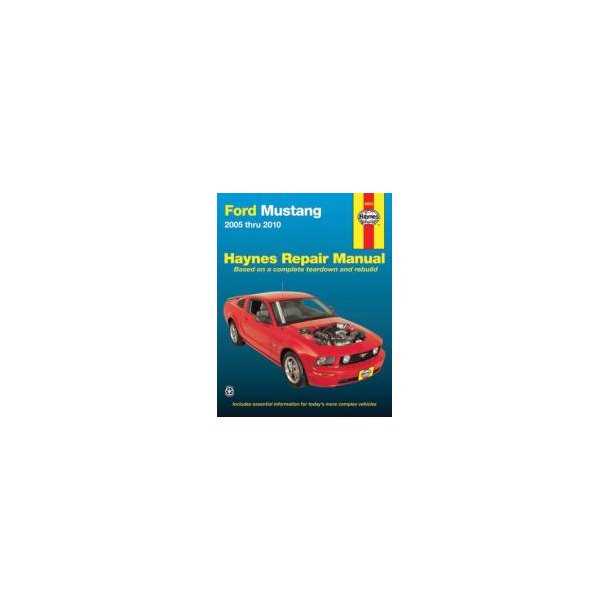 2005 mustang repair manual