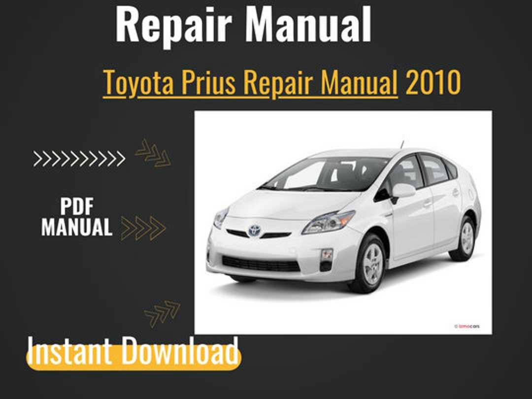 2005 prius repair manual