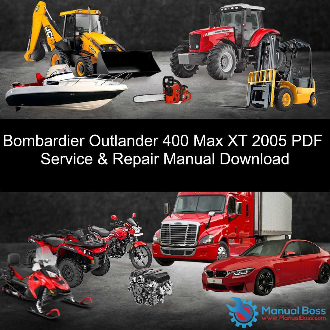 2005 bombardier outlander 400 repair manual