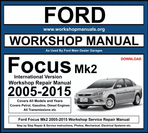 2005 ford focus repair manual