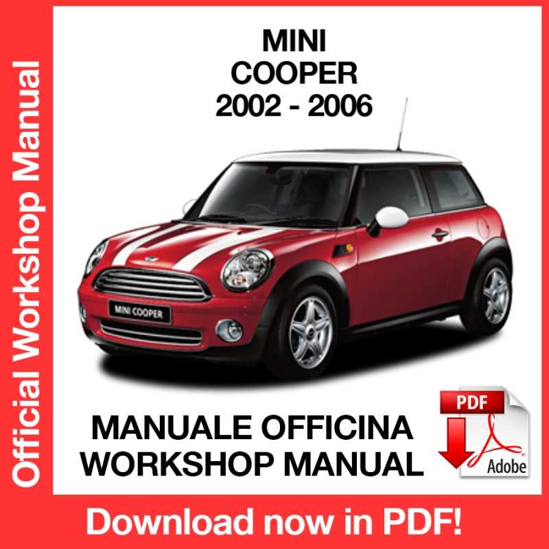 2005 mini cooper repair manual