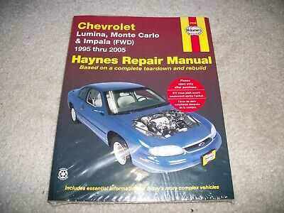 2005 monte carlo repair manual