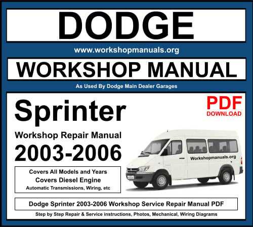 2006 dodge caravan repair manual