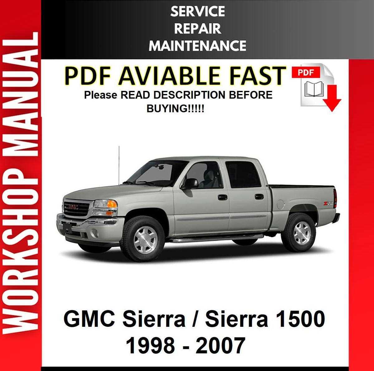 2006 gmc sierra repair manual