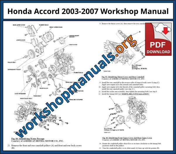 2006 honda accord repair manual