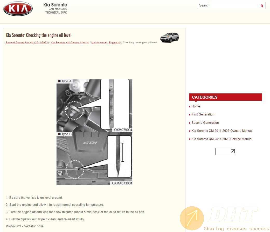 2006 kia sorento repair manual