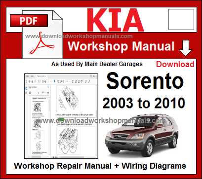 2006 kia sorento repair manual