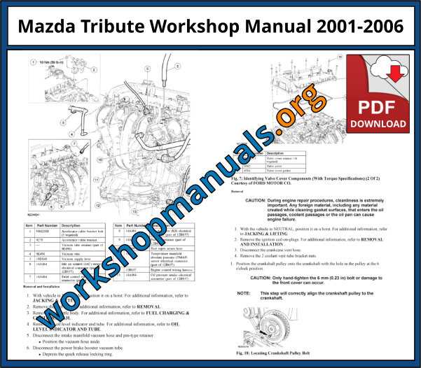 2006 mazda 6 repair manual