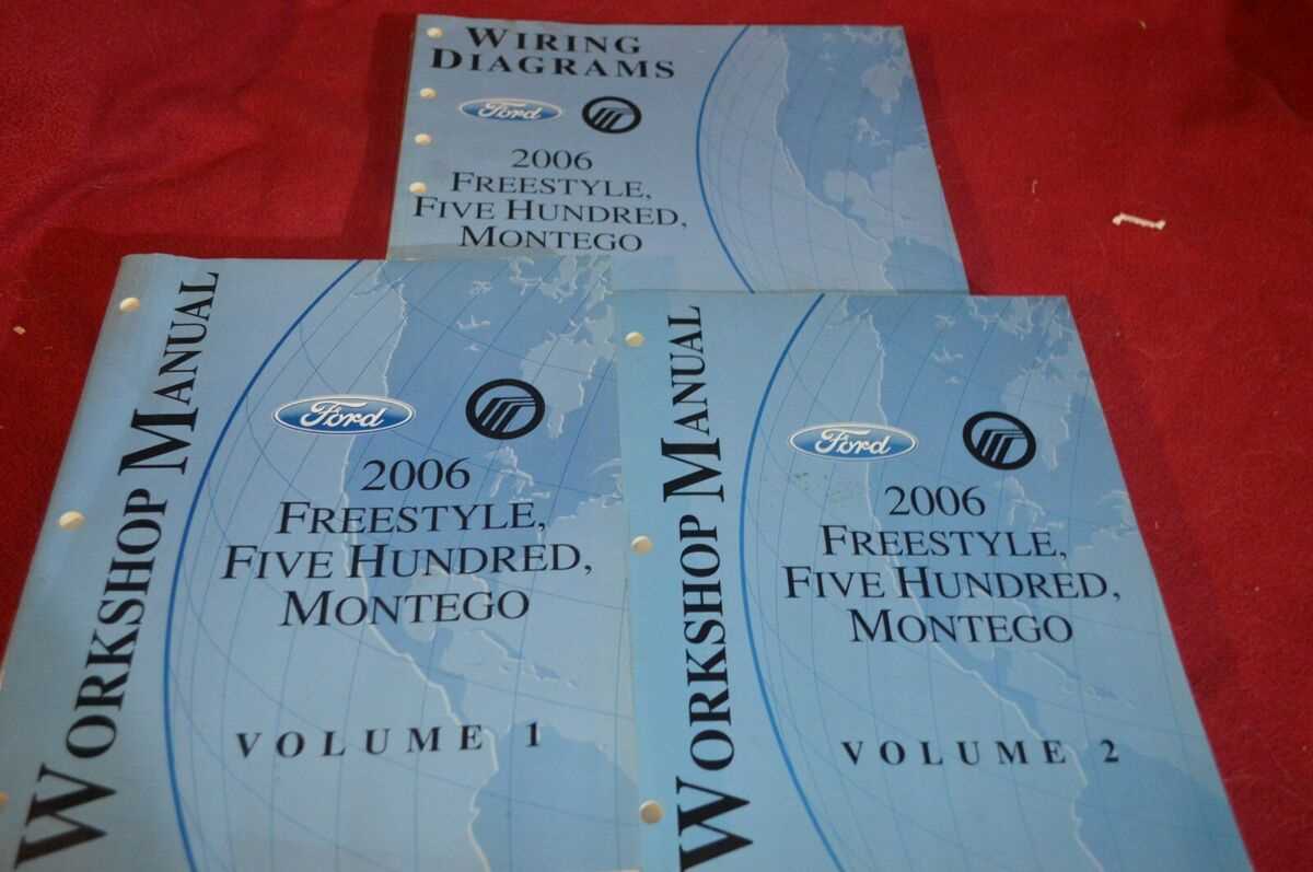 2006 mercury montego repair manual