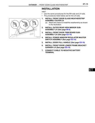 2006 scion xb repair manual