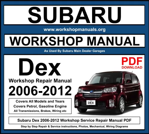 2006 subaru impreza repair manual