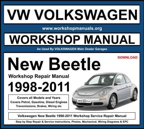 2006 vw beetle repair manual