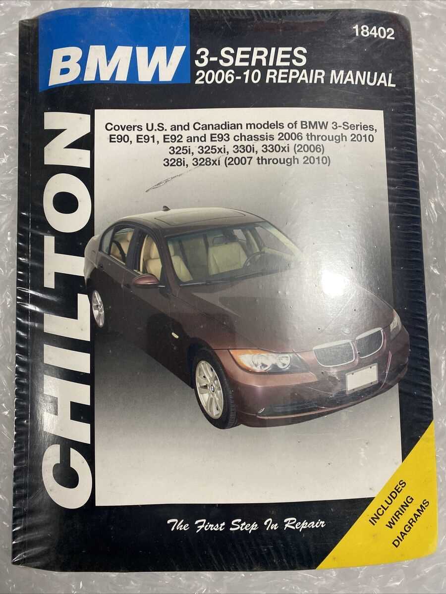 2006 bmw 330i repair manual