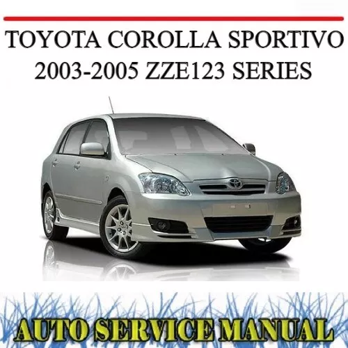 2006 corolla repair manual