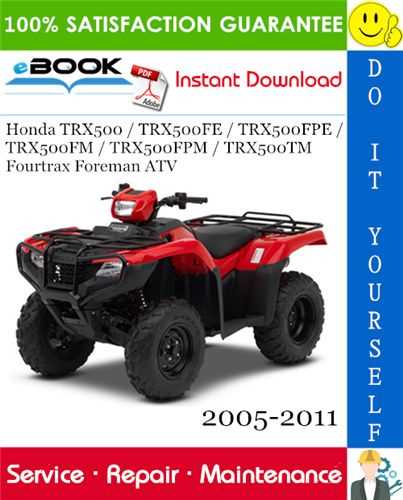 2006 honda rancher 400 repair manual