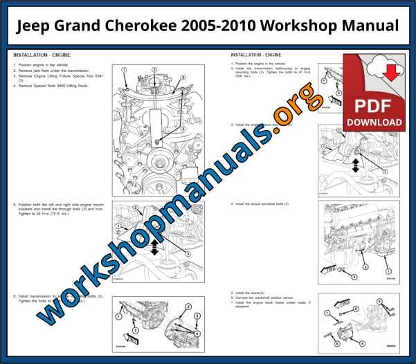 2006 jeep grand cherokee repair manual