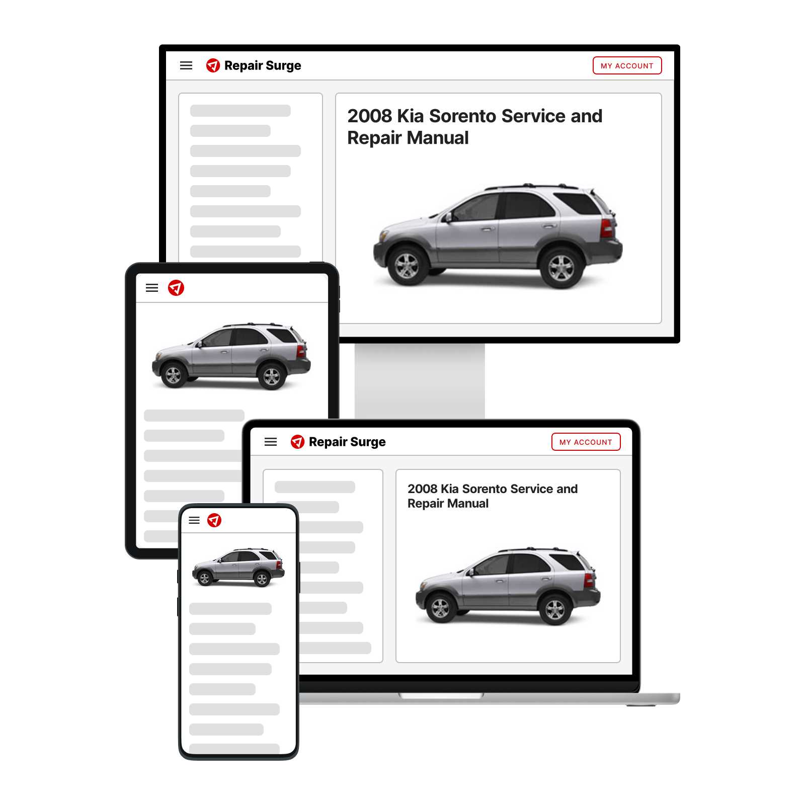 2006 kia sorento repair manual