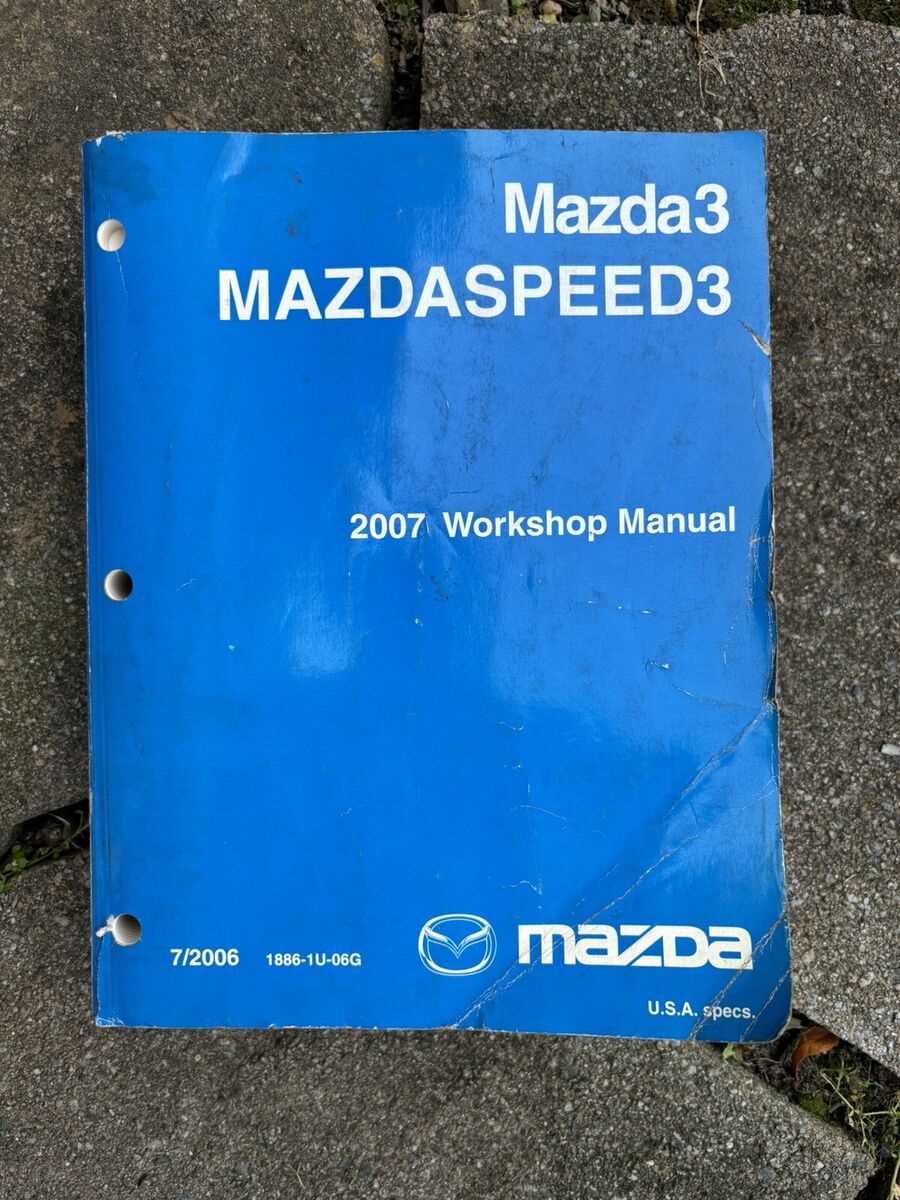 2006 mazda 3 repair manual