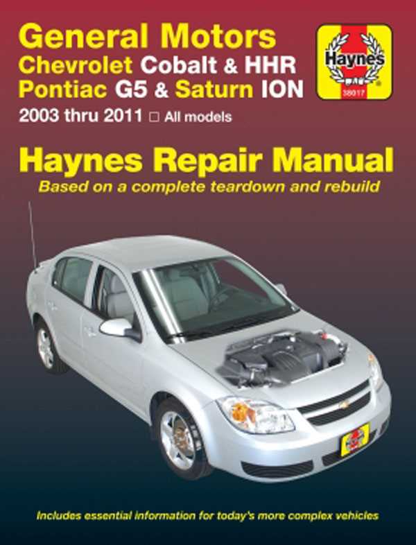 2006 saturn ion repair manual