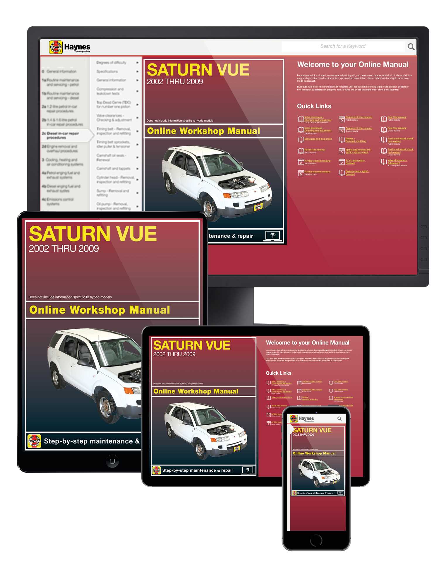 2006 saturn vue repair manual