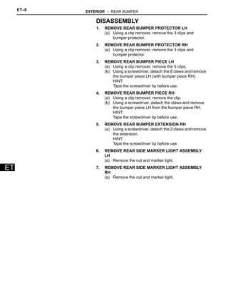 2006 scion xb repair manual