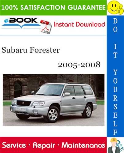 2006 subaru forester repair manual